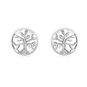 925 Sterling Silver Tree of Life Stud Earring 40200697 925 Sterling Silver Tree of Life Stud Earring 40200697