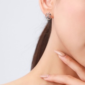 925 Sterling Silver Tree of Life Stud Earring 40200697 925 Sterling Silver Tree of Life Stud Earring 40200697