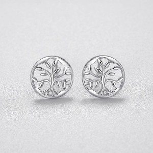 925 Sterling Silver Tree of Life Stud Earring 40200697 925 Sterling Silver Tree of Life Stud Earring 40200697
