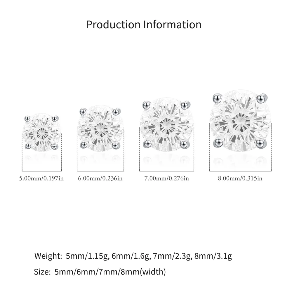 925 Sterling Silver White Fireworks Cut Stud Earrings 40200754 - image4