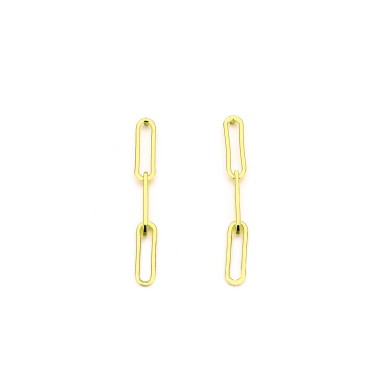 Pin Chain Stud Earring 40400002