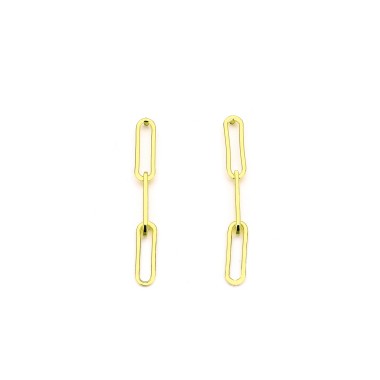 Pin Chain Stud Earring 40400002