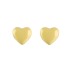 925 Sterling Silver Enamel Heart Stud Earrings 40400012