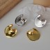 Geometric Round Stud Earring 40400025