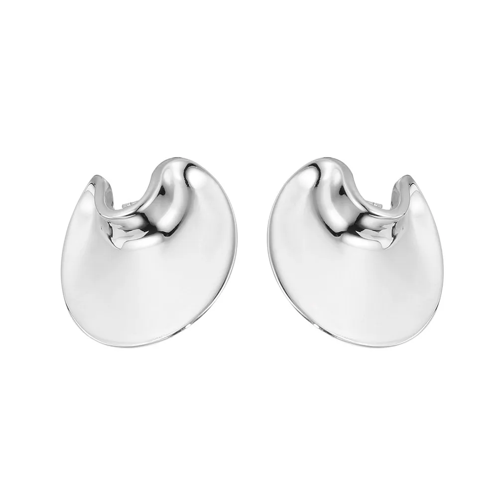 Geometric Round Stud Earring 40400025