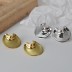 Geometric Round Stud Earring 40400025