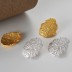 Irregular Tinfoil Texture Stud Earring 40400028