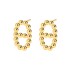 Polished Round Beads Stud Earring 40400034