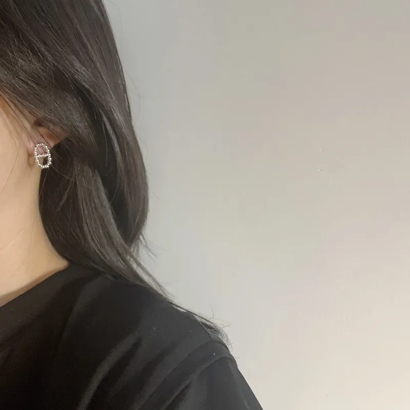 Polished Round Beads Stud Earring 40400034 - image2