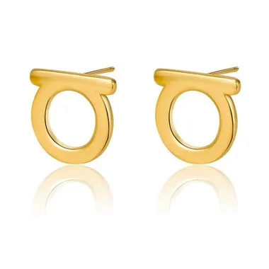 Unique Letter a Stud Earring 40400040