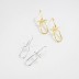 Geometric Rectangle Stud Earring 40400046