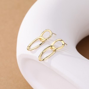 Fashion Link Chain Stud Earring 40400062