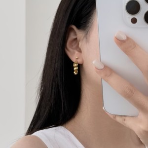 925 Sterling Silver Sequin Chain Tassel Drop Stud Earrings 40400152 925 Sterling Silver Sequin Chain Tassel Drop Stud Earrings 40400152