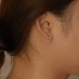 Love Heart Pearls Stud Earring 40500014