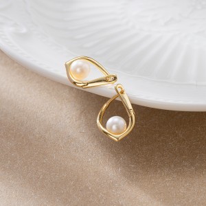 Wholesale 925 Sterling Silver Freshwater Pearl Teardrop Hoop Earrings 40500115 Wholesale 925 Sterling Silver Freshwater Pearl Teardrop Hoop Earrings 40500115