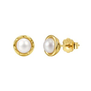 Wholesale 925 Sterling Silver Freshwater Pearl Stud Earrings 40500130 Wholesale 925 Sterling Silver Freshwater Pearl Stud Earrings 40500130