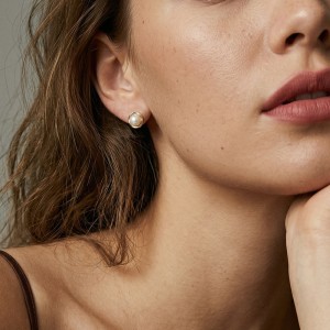 Wholesale 925 Sterling Silver Freshwater Pearl Stud Earrings 40500130 Wholesale 925 Sterling Silver Freshwater Pearl Stud Earrings 40500130