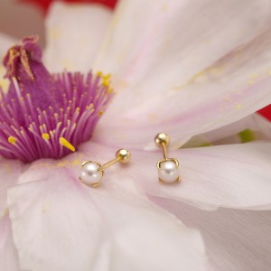 Wholesale 925 Sterling Silver Freshwater Pearl Screw Back Stud Earrings 40500133 Wholesale 925 Sterling Silver Freshwater Pearl Screw Back Stud Earrings 40500133