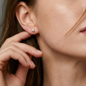 Wholesale 925 Sterling Silver Freshwater Pearl Screw Back Stud Earrings 40500133 Wholesale 925 Sterling Silver Freshwater Pearl Screw Back Stud Earrings 40500133