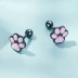 Cat Footprint Screw Back Stud Earring 40600011