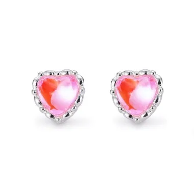 Mini Heart Screw Back Stud Earring 40600015