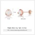 7mm Round Opal Stud Earring 40700001