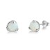 7mm Round Opal Stud Earring 40700001