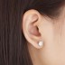 7mm Round Opal Stud Earring 40700001