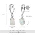 Vintage Oval Opal Stud Earring 40700003