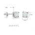 5mm Round Opal Stud Earring 40700004