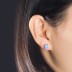 Vintage Oval Opal Stud Earring 40700006