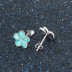 Bloom Blue Opal Stud Earring 40700008