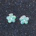 Bloom Blue Opal Stud Earring 40700008