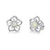 Flower White Opal Stud Earring 40700028
