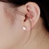 Heart Opal Stud Earring 40700034