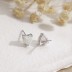 Heart Opal Stud Earring 40700034