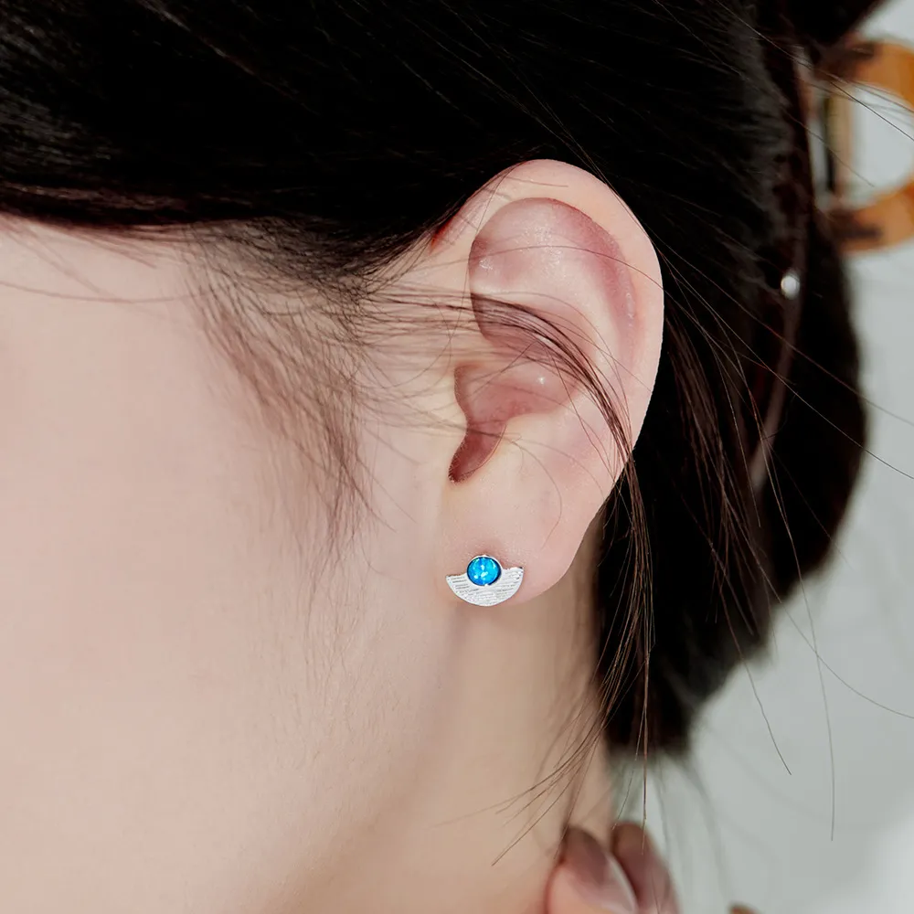 Vintage Arch Opal Stud Earring 40700037 - image1