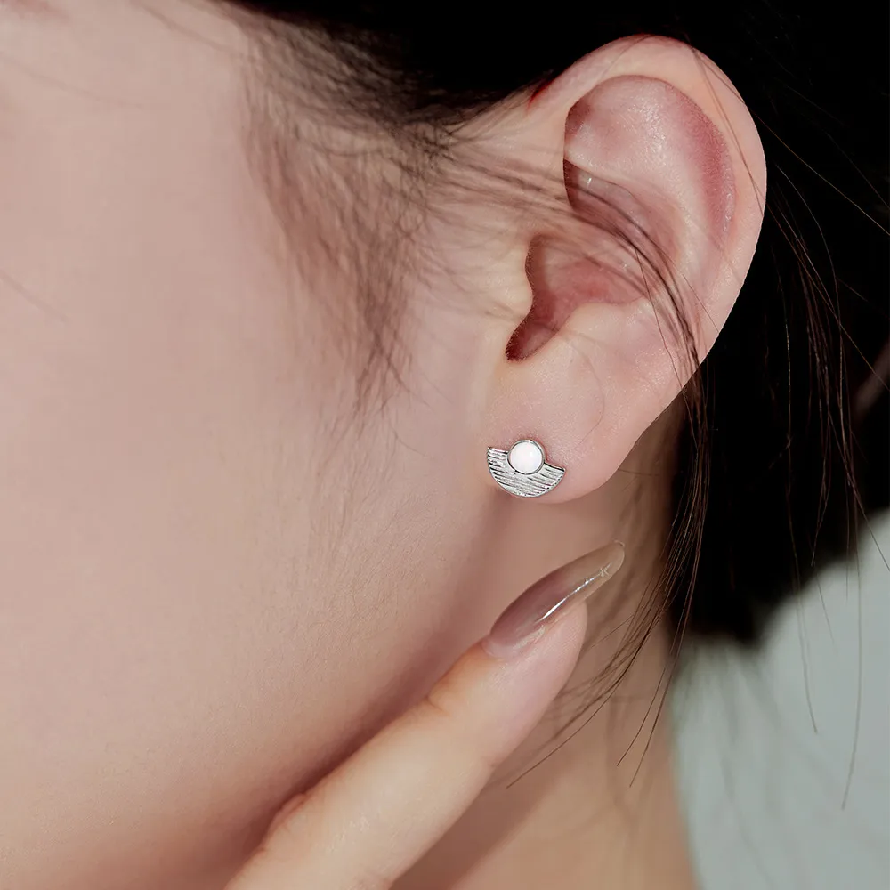 Vintage Arch Opal Stud Earring 40700037 - image2