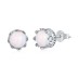 7mm Round Opal Stud Earring 40700038