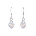 Austrian Crystals Love Heart Cubic Zirconia Dangle Earring 50100002