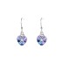 Austrian Crystals Love Heart Cubic Zirconia Dangle Earring 50100004