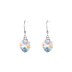 Austrian Crystals Love Heart Cubic Zirconia Dangle Earring 50100004