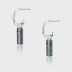 Vintage Zirconia Cylinder Dangle Drop Earrings 50100012