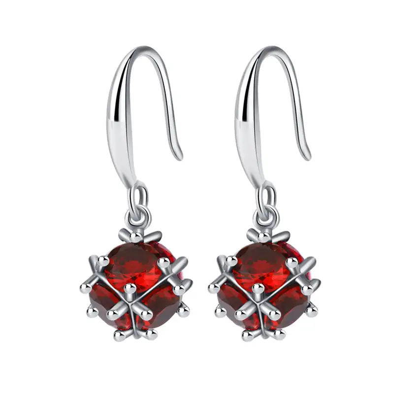 Vintage Zirconia Balls Dangle Earrings 50100013