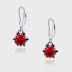 Vintage Zirconia Flower Dangle Earrings 50100015