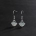 White Shell Zirconia Dangle Earrings 50100018