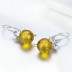 Zirconia Pipeapple Dangle Earrings 50100019