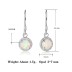 Vintage Zirconia Opal Dangle Earring 50100021