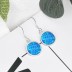 Vintage Blue Opal Dangle Earring 50100022