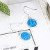 Vintage Blue Opal Dangle Earring 50100022